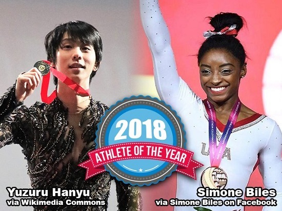 athlete of the year 2018