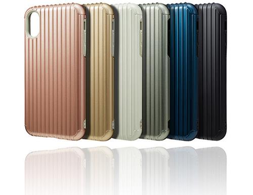 坂本ラヂヲ GRAMAS COLORS Rib Hybrid Shell Case for iPhone XS・XS Max・XR