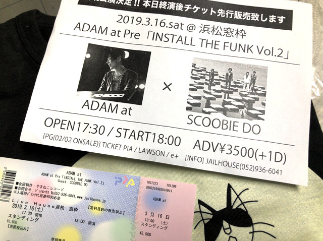 ADAM at　サイコブレイクツアー2018　浜松窓枠