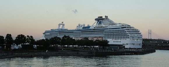 １０月に横浜港に初入港した「コーラル・プリンセス」