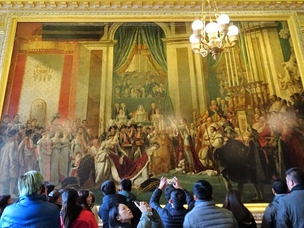ヴェルサイユ宮殿 ナポレオンの戴冠式