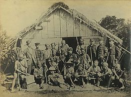 台湾出兵時の日本人兵士