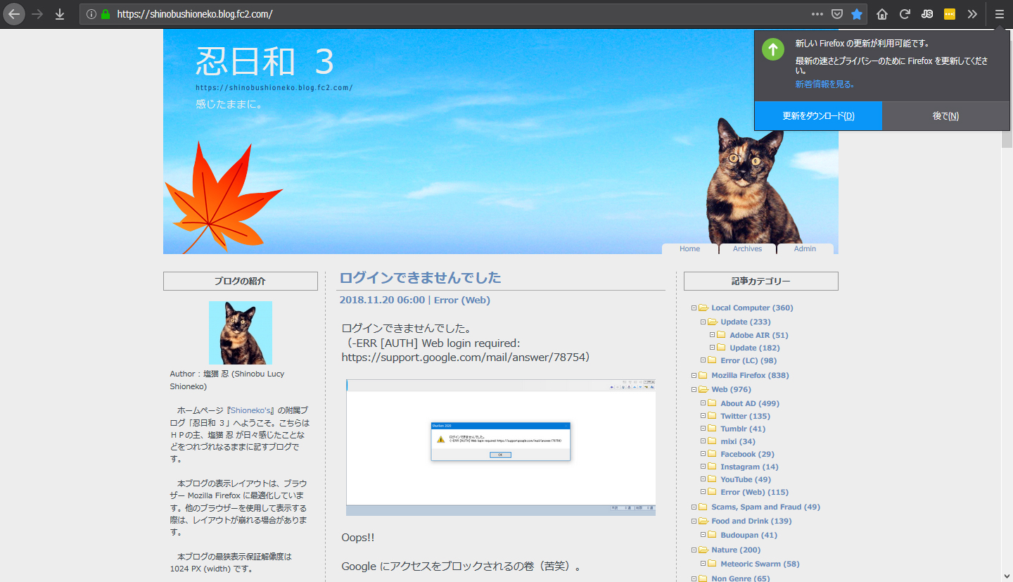 Mozilla Firefox 64.0 Beta 11