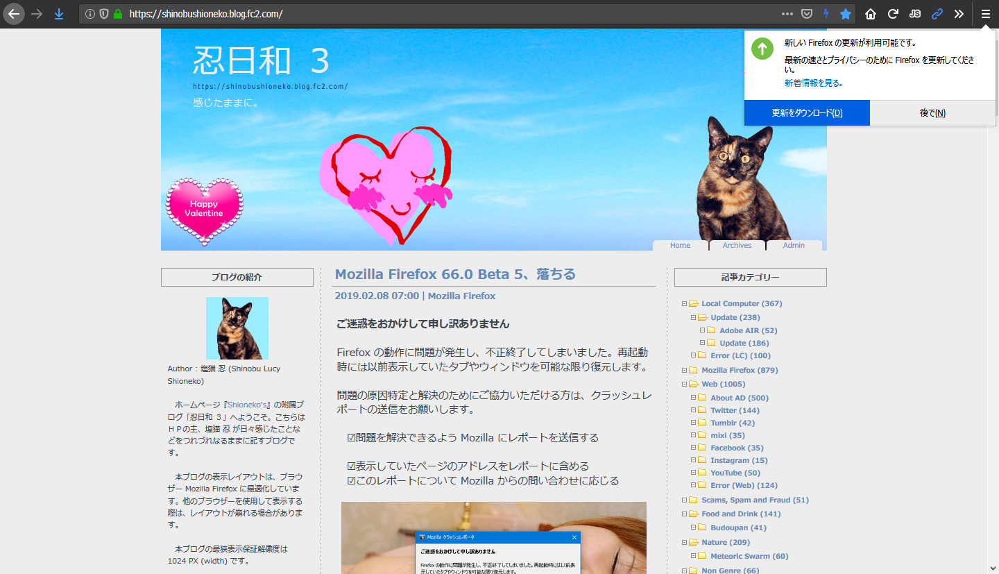 Mozilla Firefox 66.0 Beta 6
